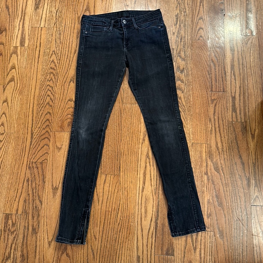 Vince washed black jeans